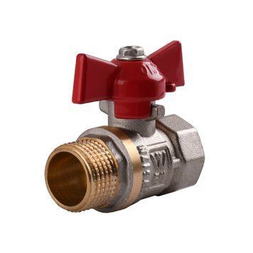 Кран кульовий прямий WATER VALVE 1/2&Prime; ЗВ КБ NV-V Q002 000004538 фото