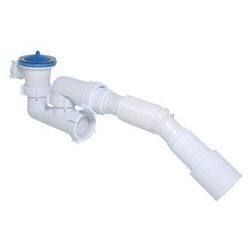 Сифон Waterstal А-82589 для душ. піддону регульов. 1 1/2&Prime; 40/50 з гнучк. трубою 000013273 фото