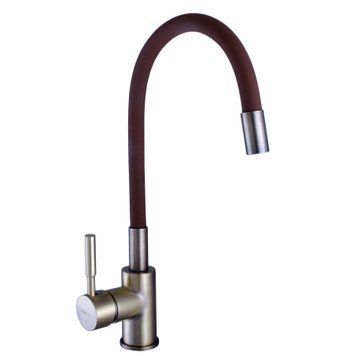 Змішувач для кухні Globus Lux LAZER GLLR-0203SBR-9-Bronze 000020062 фото