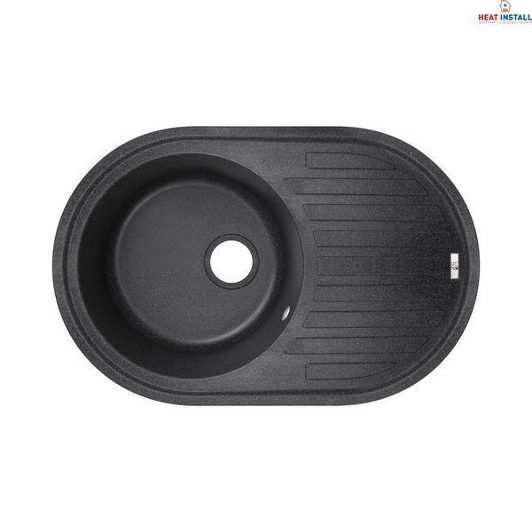 Кухонна мийка Lidz 780x500/200 BLA-03 (LIDZBLA03780500200) SD00039793 фото