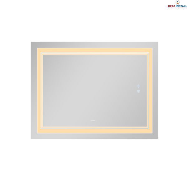 Дзеркало Qtap Cardinal (CA1) 1000х800 з LED-підсвічуванням Touch, з антизапотіванням, з димером, рег. темп. кольору (3000-6500K) QT0478C10080 SD00052327 фото