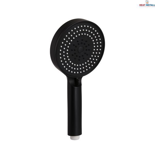 Лійка для ручного душу Qtap Rucni D 130 мм округла QTRUC125BLM45951 Black Matt SD00052075 фото