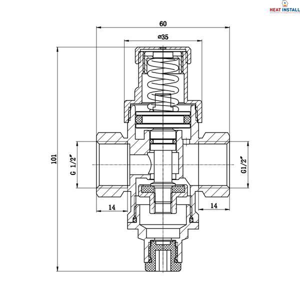 Редуктор Thermo Alliance Standart 1/2" SF241W15 SD00021156 фото