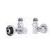 Комплект кранів Thermo Alliance Standart 1/2" хром, для рушникосушарки кутовий SF395W15HE SD00046629 фото 1