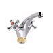 Змішувач для раковини Lidz Lamb 161F двохвентильний LDLAM161FCRM35446 Chrome SD00041550 фото 2