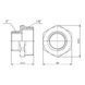 Ніпель редукційний Thermo Alliance Forte 1&nbsp;1/2х1" SF3594025 SD00002576 фото 2