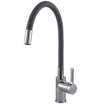 Змішувач для кухні TOPAZ MODERNO TMD-8853-H78A-GR 000031716 фото