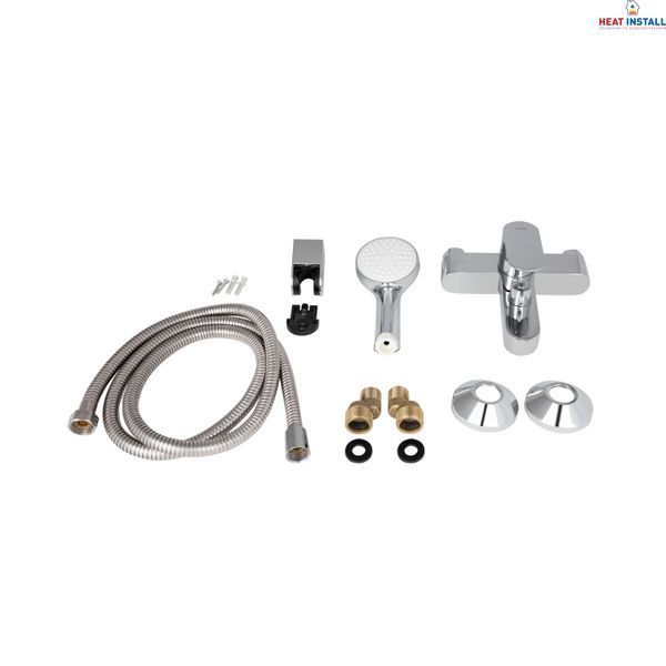 Змішувач для ванни Lidz Arrow 0061 (з душовим гарнітуром) (k35) LDARR0061CRM44956 Chrome SD00051080 фото