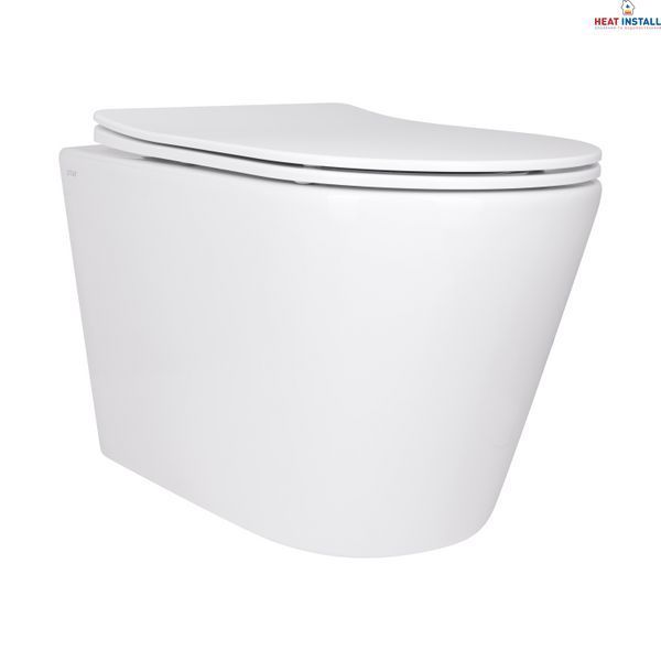 Унітаз підвісний Qtap Scorpio безободковий Ultra Quiet з сидінням Soft-close QT14332380AW SD00050898 фото