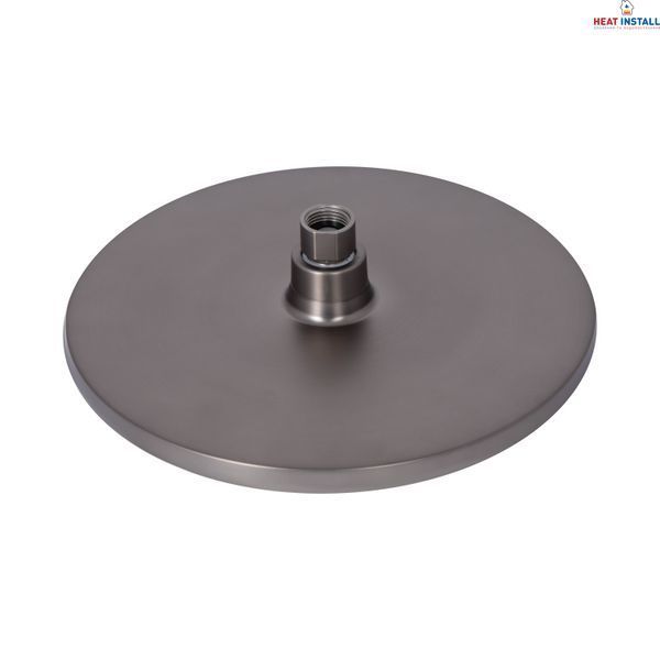 Душова система універсальна Qtap Slavonice на три споживача (з виливом) QTSLA111GMB45910 Gunmetal Black PVD SD00052034 фото