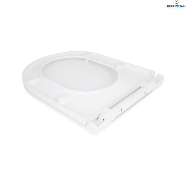 Сидіння для унітазу Qtap (Kolibri) 455&times;360&times;30 мм, White, з мікроліфтом Slim Duroplast, Quick Release QTST179W49488 SD00055612 фото