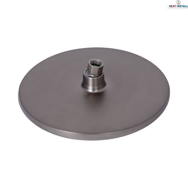 Душова система універсальна Qtap Slavonice на три споживача (з виливом) QTSLA111GMB45910 Gunmetal Black PVD SD00052034 фото