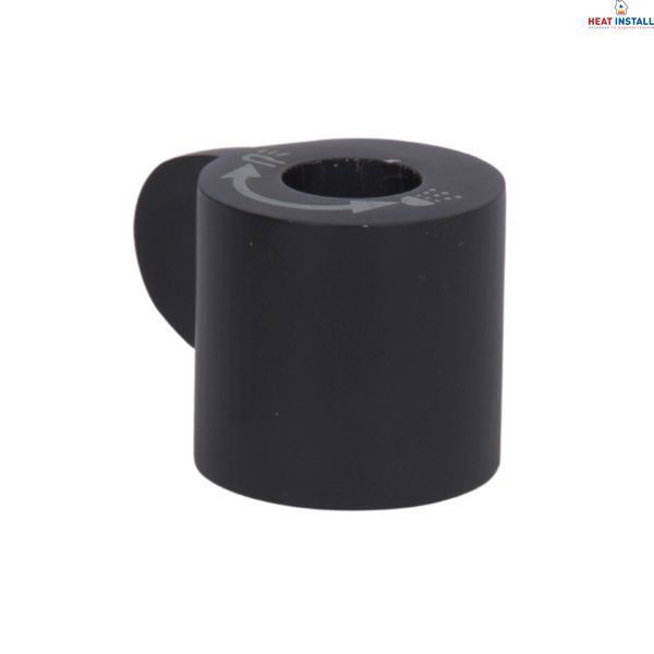 Ручка букси Qtap (22,1x23x33) для змішувача для ванни Gemini Matt Black QTGEM2212333BLA50056 SD00056180 фото