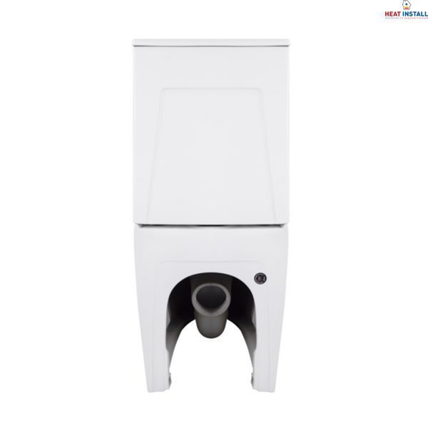 Унітаз підлоговий Qtap Robin New Ultra Quiet безобідковий з сидінням Soft-close WHITE QT13226083AW SD00052565 фото