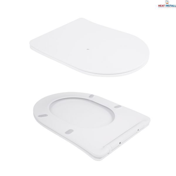 Унітаз підвісний Qtap Scorpio безободковий Ultra Quiet з сидінням Soft-close QT14332380AW SD00050898 фото