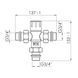 Змішувач термостатичний Thermo Alliance Forte 3/4" SF010W20 SD00039981 фото 3