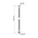Шланг для води Thermo Alliance Standart 120 см NYLON 1/2"x1/2" ВЗ TAS388W120 SD00052992 фото 4