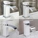Змішувач для раковини Qtap Swan Cascada QTSWA270CRW45568 Chrome/White SD00051692 фото 6