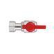 Кран кульовий Thermo Alliance Standart 1/2"ВЗ кутовий, PN40, з накидною гайкою TAS224W15 SD00054687 фото 7