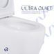 Унітаз підлоговий Qtap Robin New Ultra Quiet безобідковий з сидінням Soft-close WHITE QT13226083AW SD00052565 фото 3