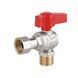 Кран кульовий Thermo Alliance Standart 1/2"ВЗ кутовий, PN40, з накидною гайкою TAS224W15 SD00054687 фото 1