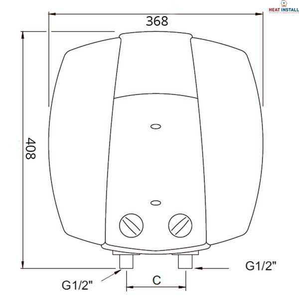 Водонагрівач Bosch Tronic 2000 TR 2000 15 B / 15л 1500W (над мийкою) 000024767 фото