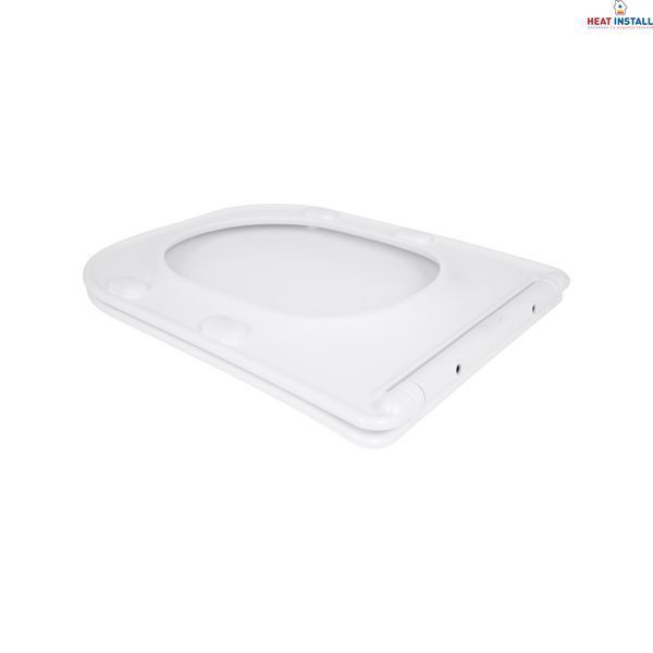 Сидіння для унітазу Qtap (Stork, Aquarius 630) 420x336x22 мм, White, з мікроліфтом, Slim Duroplast, Quick Release QTSC179W49263 SD00055387 фото
