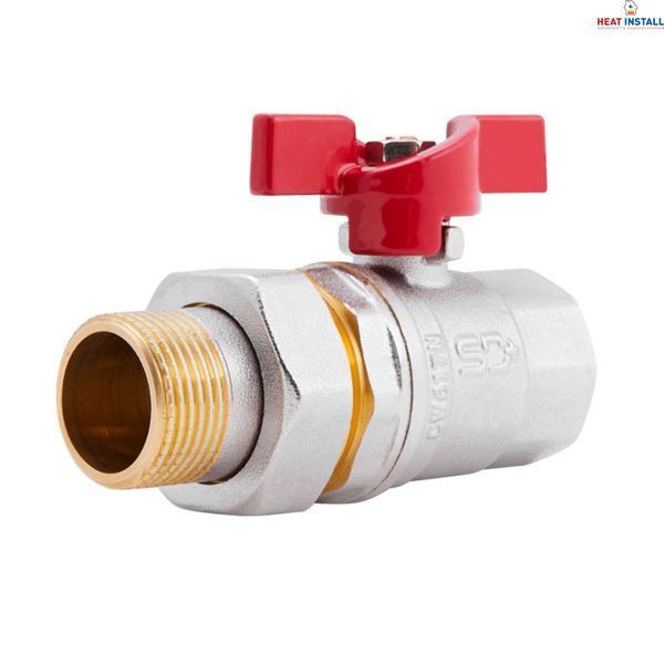 Кран кульовий "Американка" Thermo Alliance Standart 1" ВЗ прямий SD220W25 SD00021314 фото