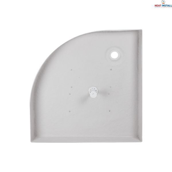 Набір Lidz душова кабіна Latwa SC80x80.SAT.LOW.GR, скло тоноване 4 мм + піддон Kupala SD00048658 фото