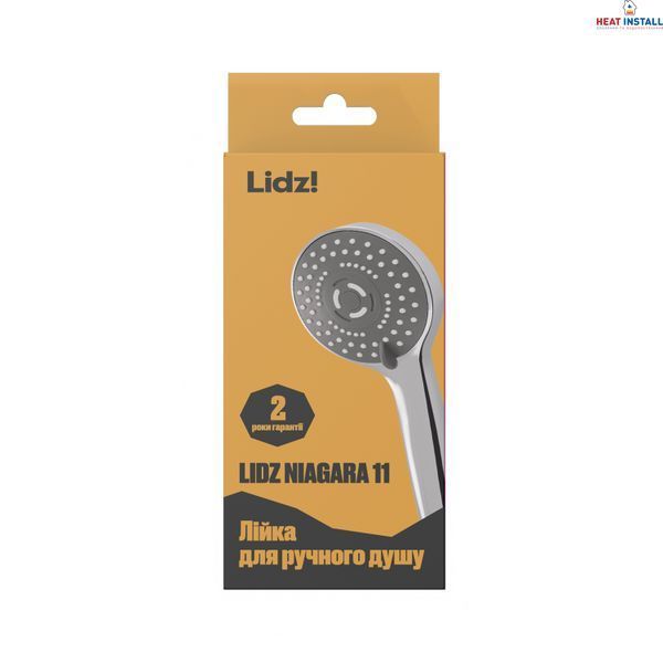 Лійка для ручного душу Лейки Lidz Niagara 11 98 мм округла LDNIA11CRM35464 Chrome SD00041568 фото