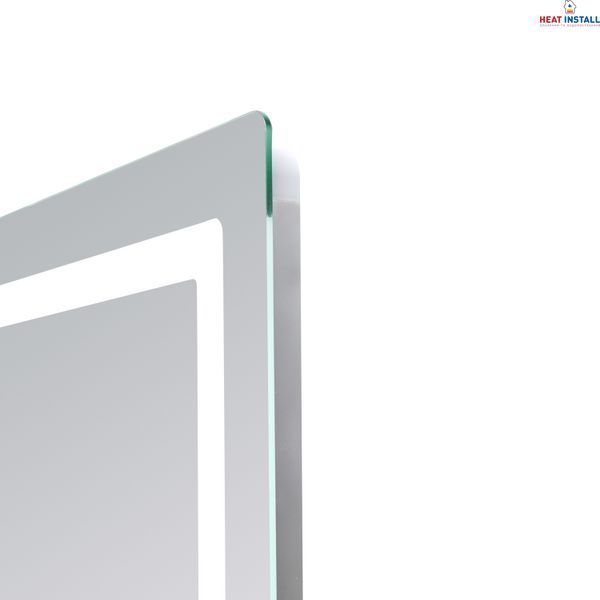 Дзеркало Lidz Kubis 700х800 з LED-підсвічуванням Touch, з антизапотіванням, з димером, рег. яскравості LD78LF904708048447 SD00054571 фото
