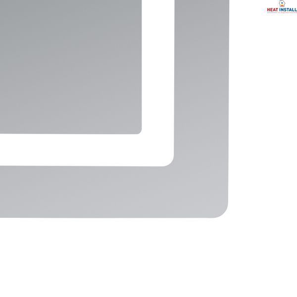 Дзеркало Lidz Kubis 700х800 з LED-підсвічуванням Touch, з антизапотіванням, з димером, рег. яскравості LD78LF904708048447 SD00054571 фото