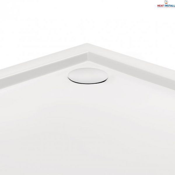 Набір Qtap душова кабіна Taurus CRM1011AC6 Clear 2020x1000x1000 мм + піддон Robin 301112 100x100x12 см з сифоном SD00048946 фото