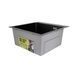 Мийка для кухні інтегрована Lidz Handmade H4545HB Decor Black PVD Honeycomb 2,5/0,5 мм LDH4545HDECBLM49438 SD00055562 фото 4