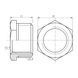 Футорка Thermo Alliance Forte 3/8"х1/4" ЗВ SF37496 SD00002752 фото 2
