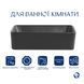 Раковина накладна Qtap Tern 480x370x135 мм, Anthracite, прямокутна, з донним клапаном QT17116069AN SD00054300 фото 3