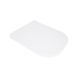 Сидіння для унітазу Qtap (Stork, Aquarius 630) 420x336x22 мм, White, з мікроліфтом, Slim Duroplast, Quick Release QTSC179W49263 SD00055387 фото 1