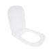 Сидіння для унітазу Qtap (Stork, Aquarius 630) 420x336x22 мм, White, з мікроліфтом, Slim Duroplast, Quick Release QTSC179W49263 SD00055387 фото 2
