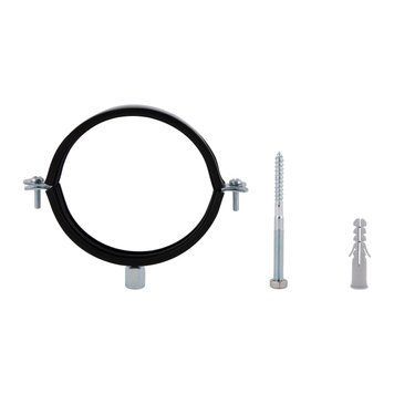 Хомут Thermo Alliance Standart 4" з чорною гумою (D108-113 мм) SD100100B SD00053021 фото