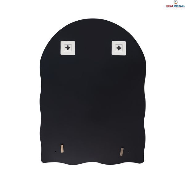 Дзеркало Lidz Anny 140.07.02 (1) 600х850х106 настінне з поличкою прямокутне з дугоподібним верхом та фігурними боками LD78AN6085 SD00052533 фото