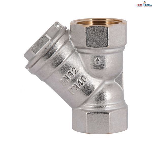 Фільтр грубої очистки Thermo Alliance Standart 1&nbsp;1/4"ВВ нікель для води косий TAS124W32 SD00053375 фото