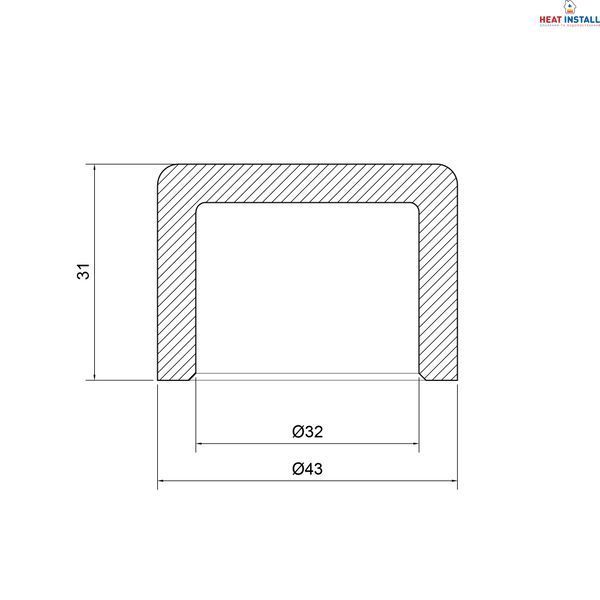 Заглушка PPR Thermo Alliance 32 SD00029206 фото