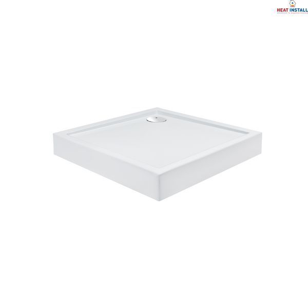 Набір Qtap душова кабіна Presto CRM1088SP5 Pear 1970x800x800 мм + піддон Tern 308812C 80x80x12 см з сифоном SD00048937 фото