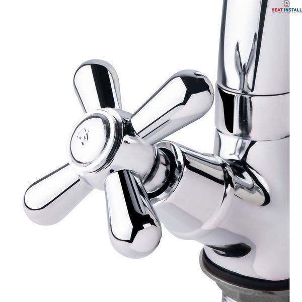 Змішувач для кухні Lidz Dominox 273F двохвентильний LDDOM273FCRM35539 Chrome SD00041642 фото