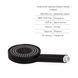 Комплект Qtap Slavonice Black Matt: Змішувач QTSLA259BLM45918 + Шланг QTHADPVCSQ160B + Лійка QTRUC125BLM45951 SD00054151 фото 5