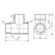 Трійник Thermo Alliance Forte 1" ВЗЗ SF36525 SD00002656 фото 2