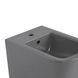 Біде підвісне Qtap Tern 520x350x330 мм, Stone grey QT17551303GSG SD00054293 фото 5