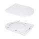 Унітаз підлоговий Qtap Vlasta Ultra Quiet безобідковий з сидінням Soft-close WHITE QT28228300W SD00052619 фото 5