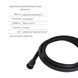 Комплект Qtap Slavonice Black Matt: Змішувач QTSLA259BLM45918 + Шланг QTHADPVCSQ160B + Лійка QTRUC125BLM45951 SD00054151 фото 6