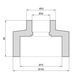 Муфта PPR Thermo Alliance 75х32 SD00029317 фото 2